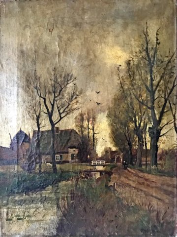 1310, Boerderij met bruggetje
