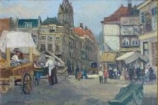 Gezicht op de Grote Markt, 's Gravenhage